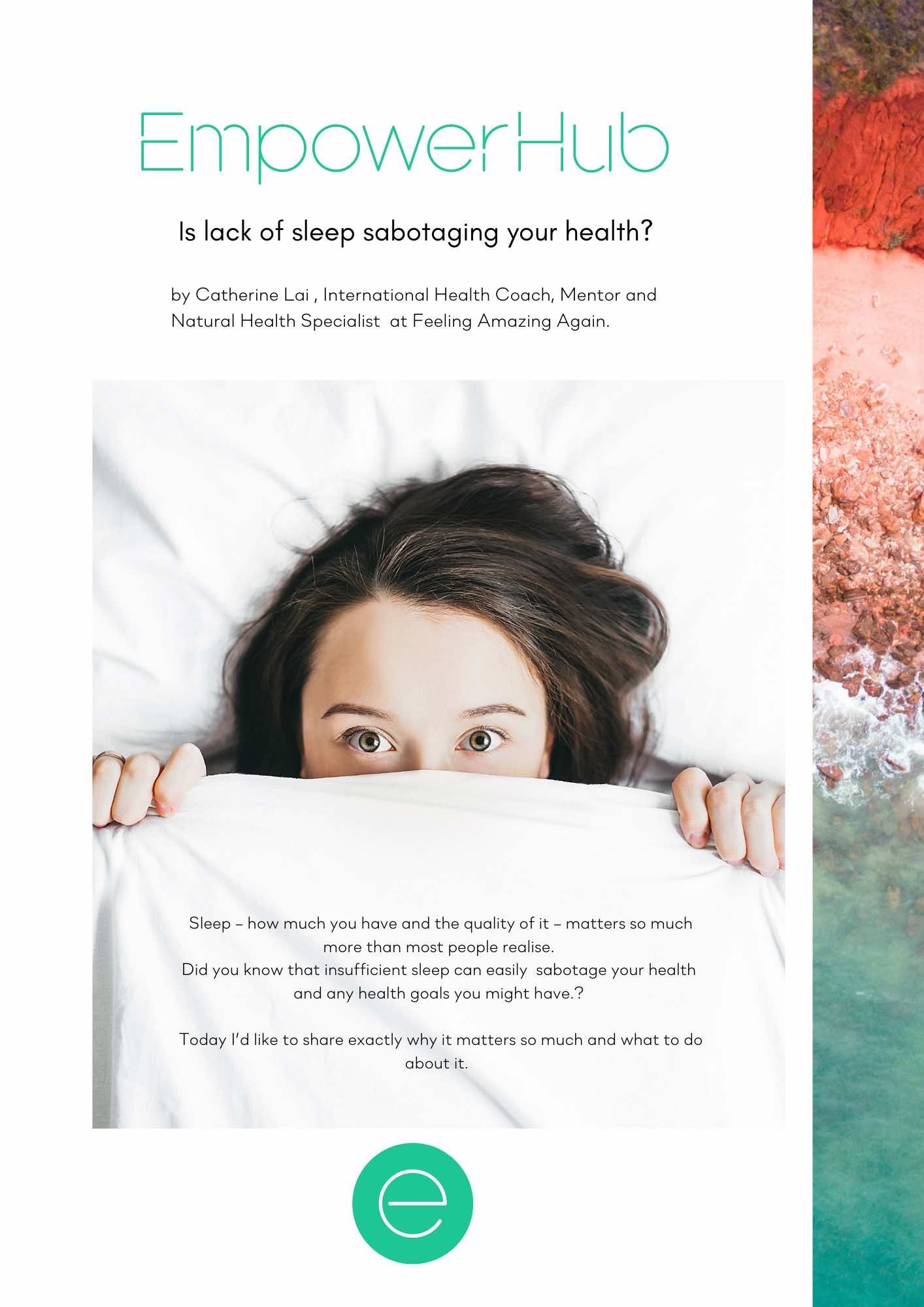 Is Lack Of Sleep Sabotaging Your Health?